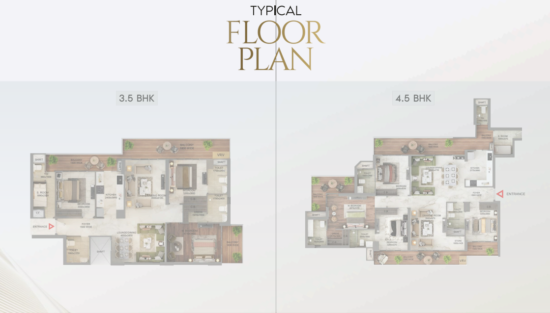 saavira floor plan sector 48